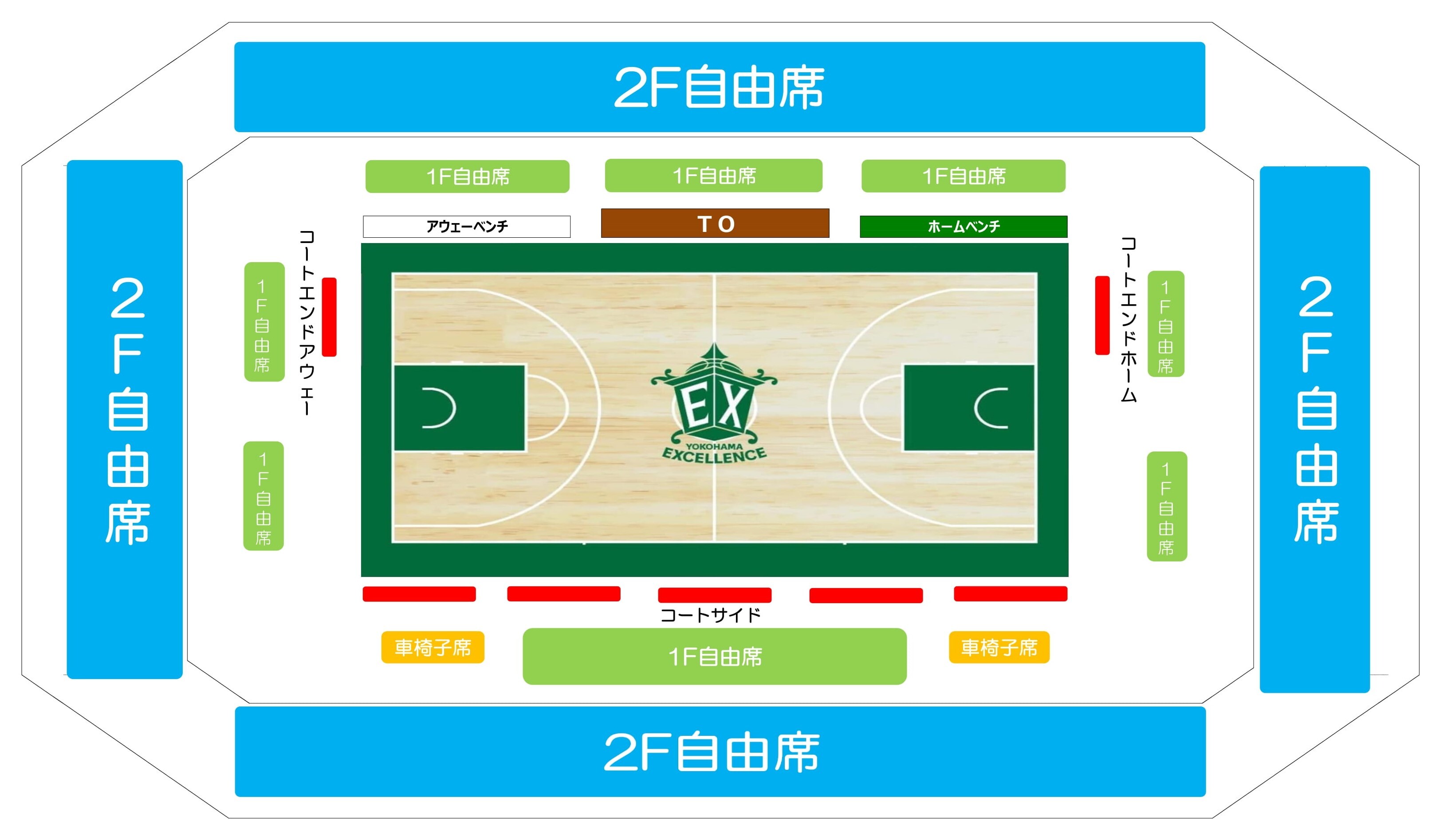第8節チケット販売及びトッケイセキュリティ平塚総合体育館開催時の