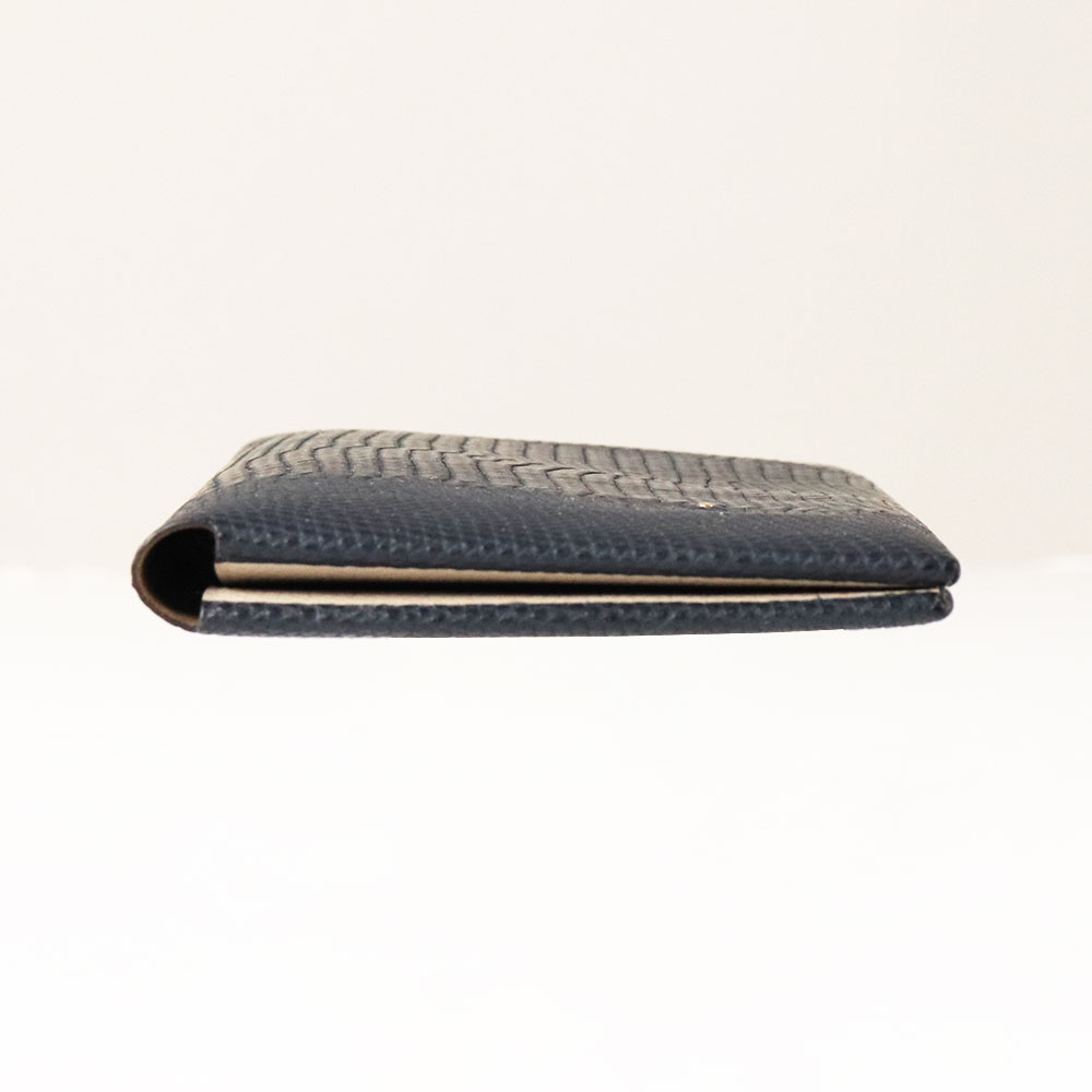 葉合わせ札入れ 水染めリザード Traditional Standard | よろずを継ぐ