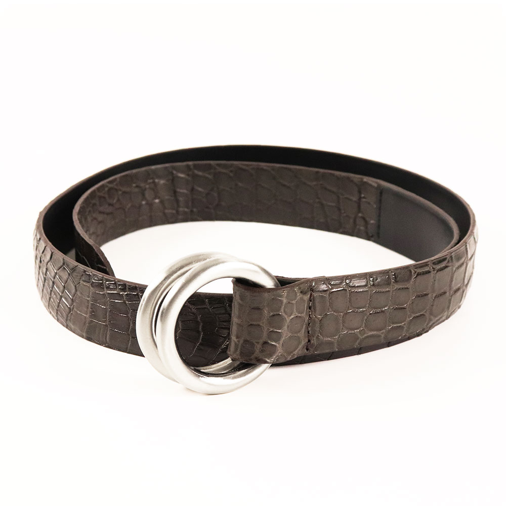 THE SOLE ポロサスクロコ ダブルリングベルト Traditional Standard