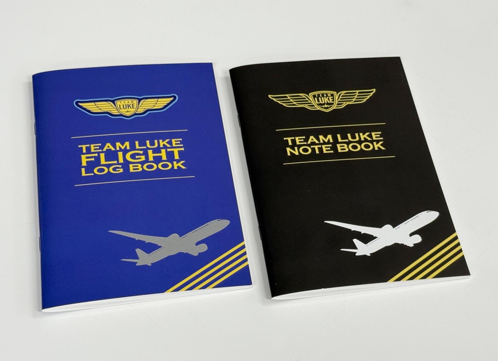 TEAM LUKE オリジナル ログブック & ノートブック