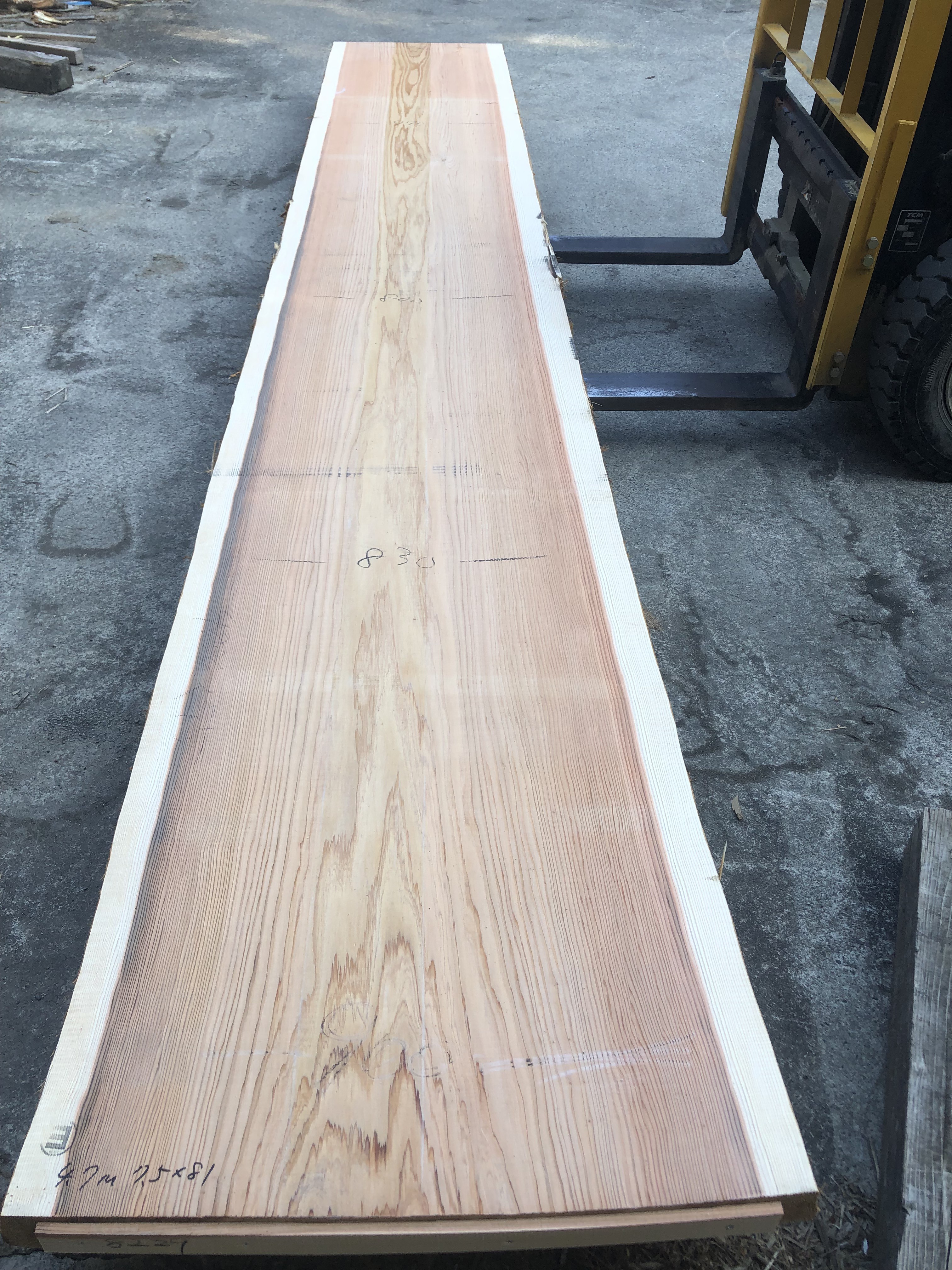 吉野杉一枚板s1177 | 一枚板テーブルと無垢カウンター販売のグリーン