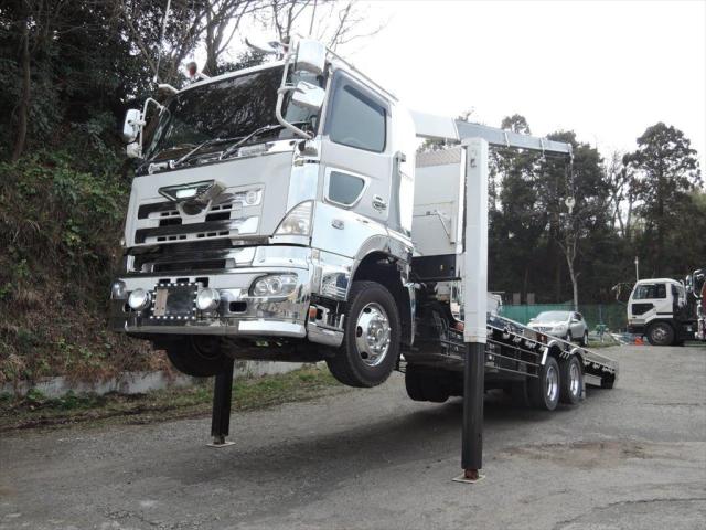 日野プロフィア 大型クレーン付セルフ - メッキ多数☆4段・ラジコン