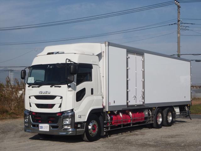 いすゞギガ 大型冷蔵冷凍車 - 2エバ仕様☆ ハイルーフ リアエアサス