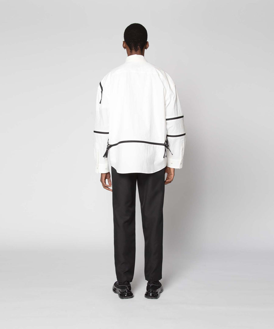 ZIP LINE L/S SHIRT｜yoshiokubo(ヨシオクボ)公式通販｜