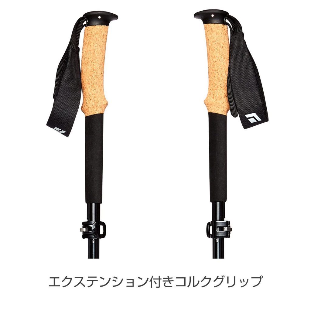 4シーズン対応のトレッキングポール『Black Diamond アルパインFLZ』の