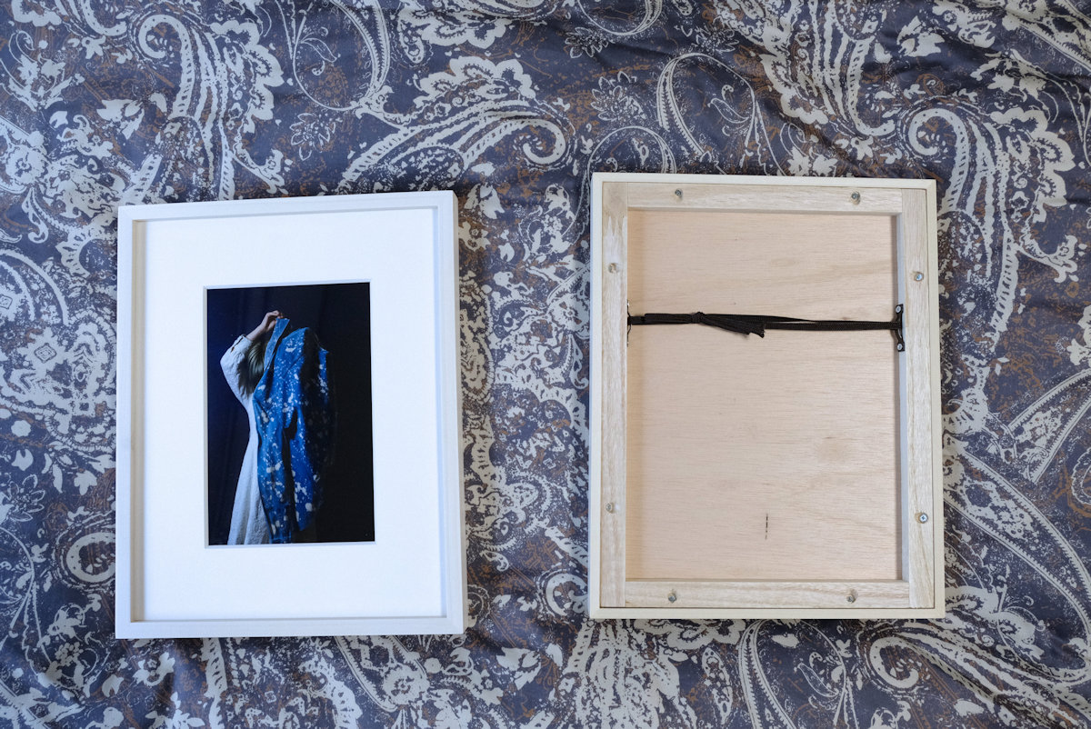 額装】自由が丘 祝日堂で写真作品を額装（アートを生活の一部にして