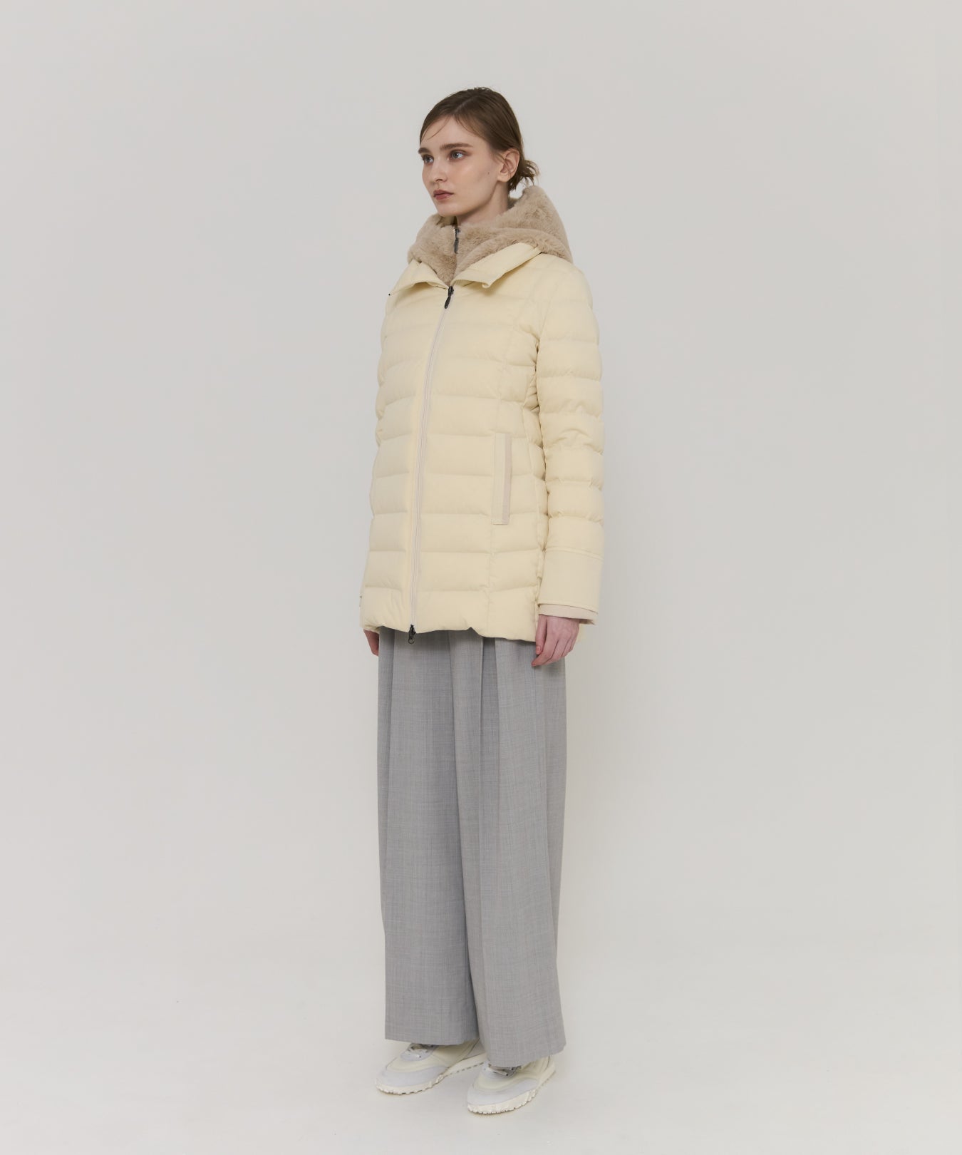 2wayファーライナーフードコート – 粧U -YOSOOU-