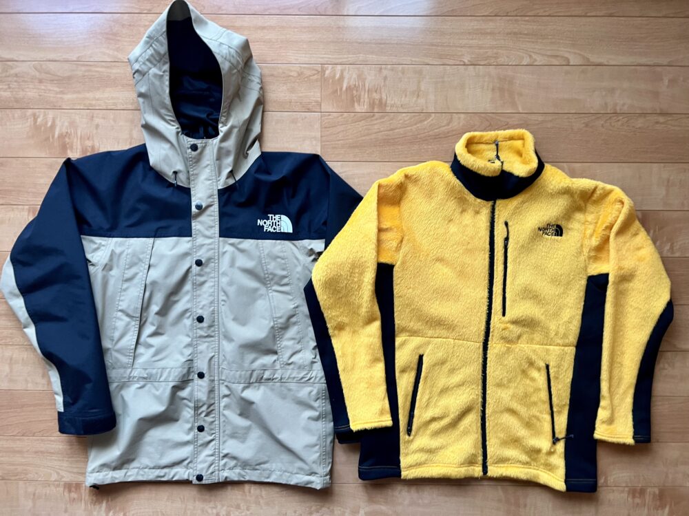 ノースフェイス「ジップインバーサミッドジャケット」のサイズ感や使用