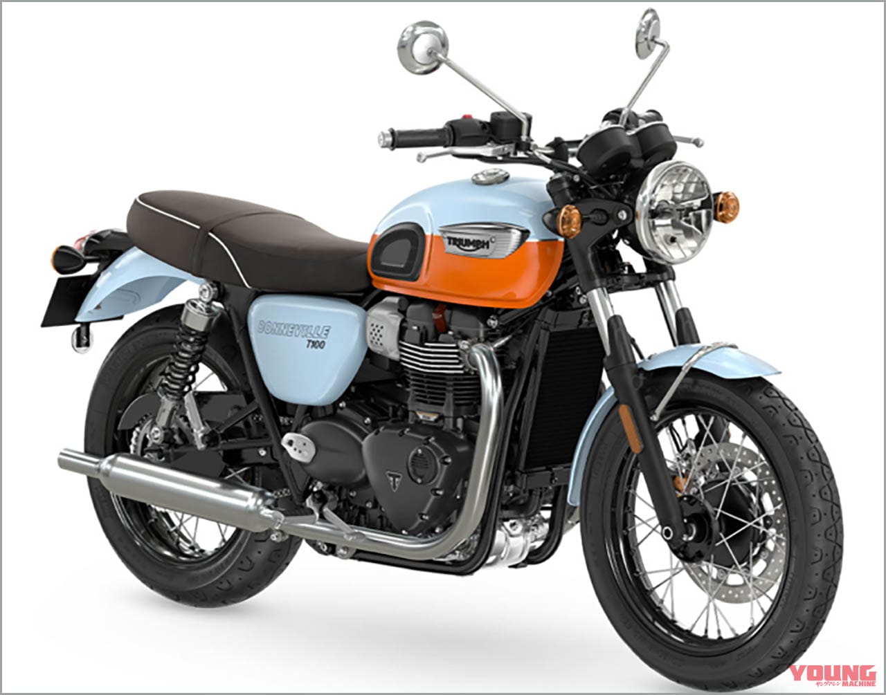 画像 No.1/5] トライアンフ ボンネビルT100/ゴールドライン[新型バイク