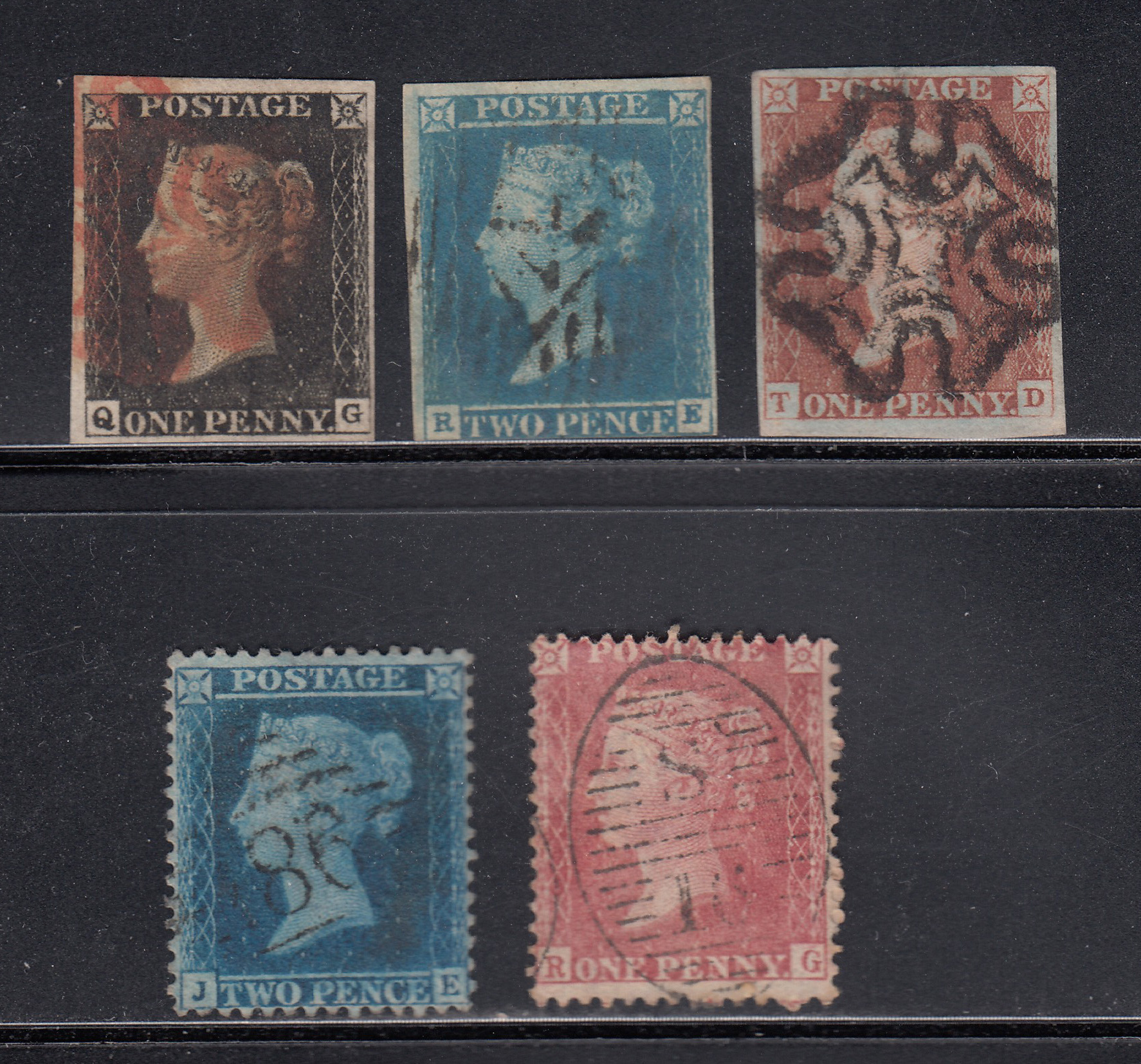 ペニーブラック、ペンスブルー、ペニーレッドのプレーティングガイド