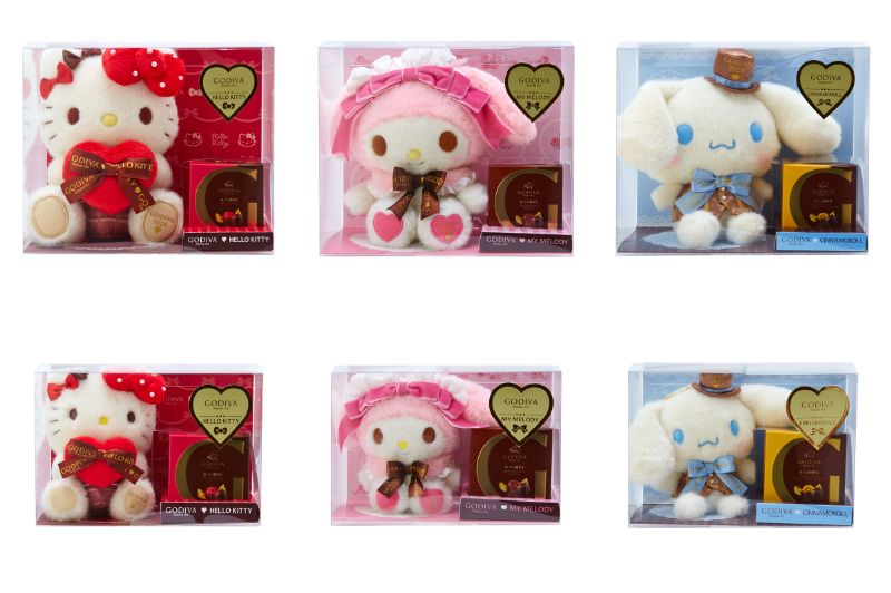 バレンタイン恒例「サンリオ×ゴディバ」コラボにシナモロールが