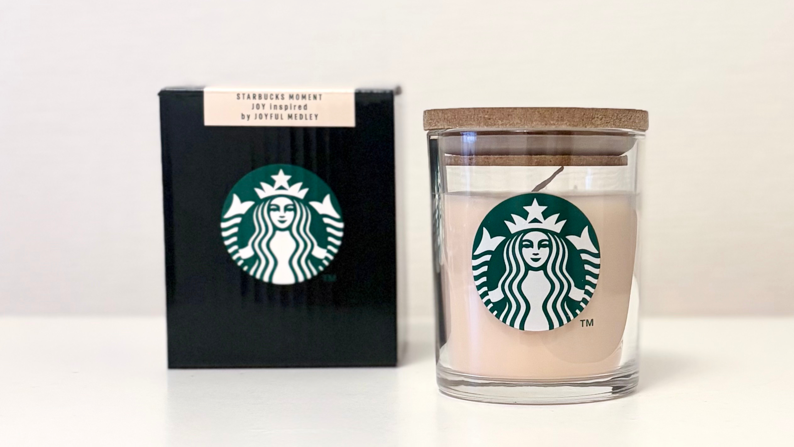 最高に幸せ】大好きなスタバの「ジョイフルメドレー」がキャンドルに