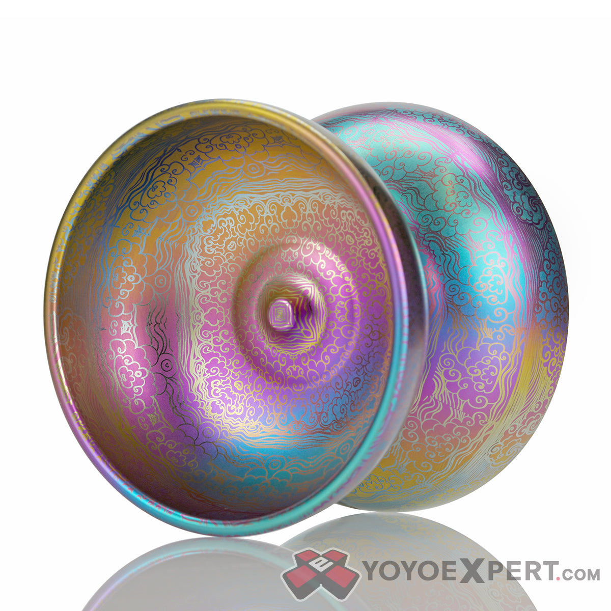 Titanium Koi XL yo-yo by yoyofriends