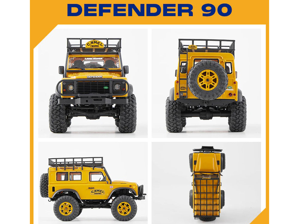 FMS 1:24 FCX24M ランドローバー キャメルトロフィーラジコンオフ