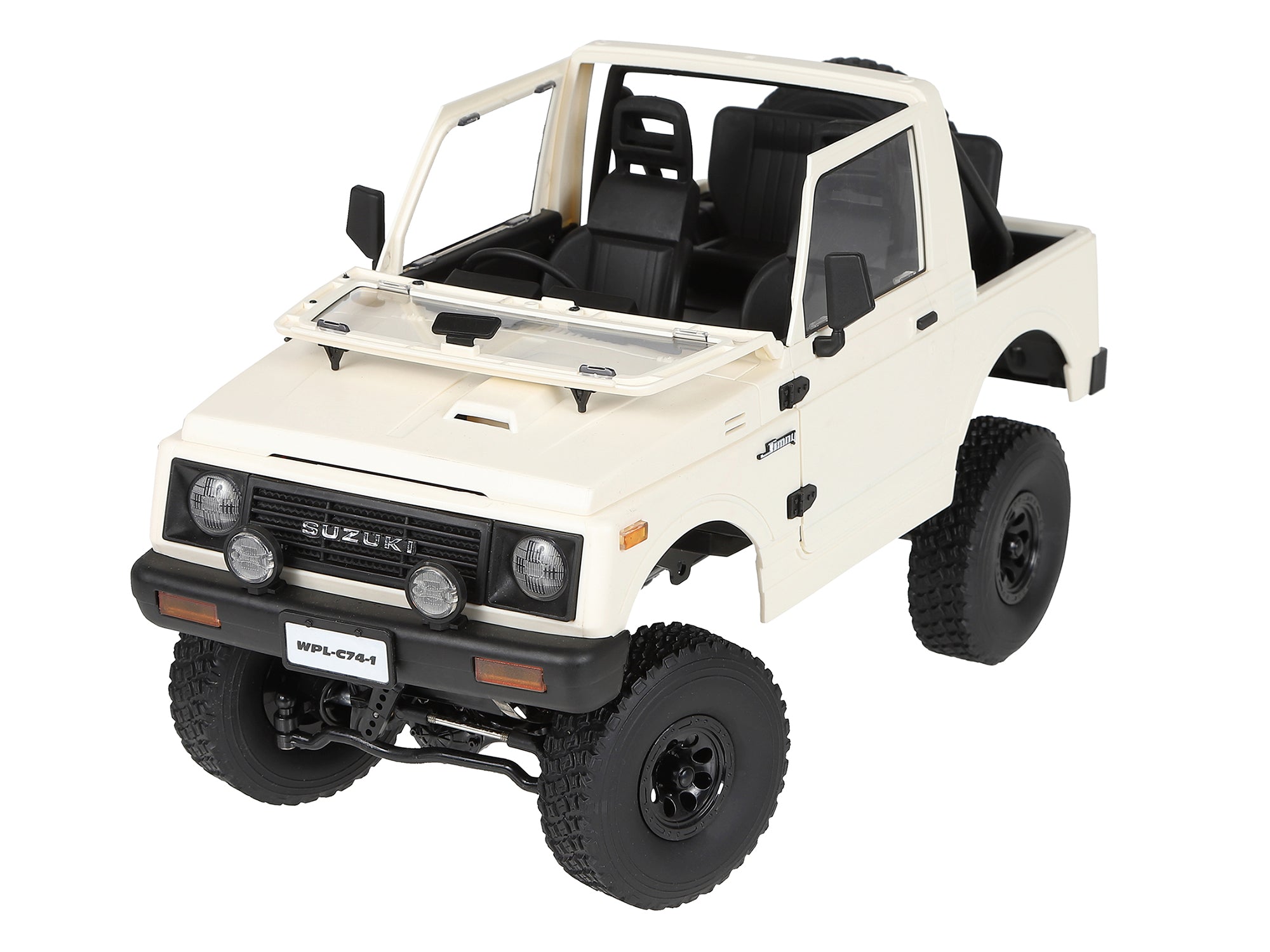 WPL C74-1 スズキ ジムニーJA11C 1:10 ラジコンクローラー4WD RTR 技適