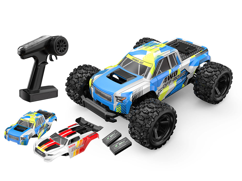 MJXRC 18208 1:18 高速ラジコンカー 30km/h 2色ボディ付属 1500mAh