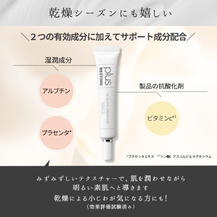 プラスリストア TAホワイトクリームMD（医薬部外品）｜ドクターズ