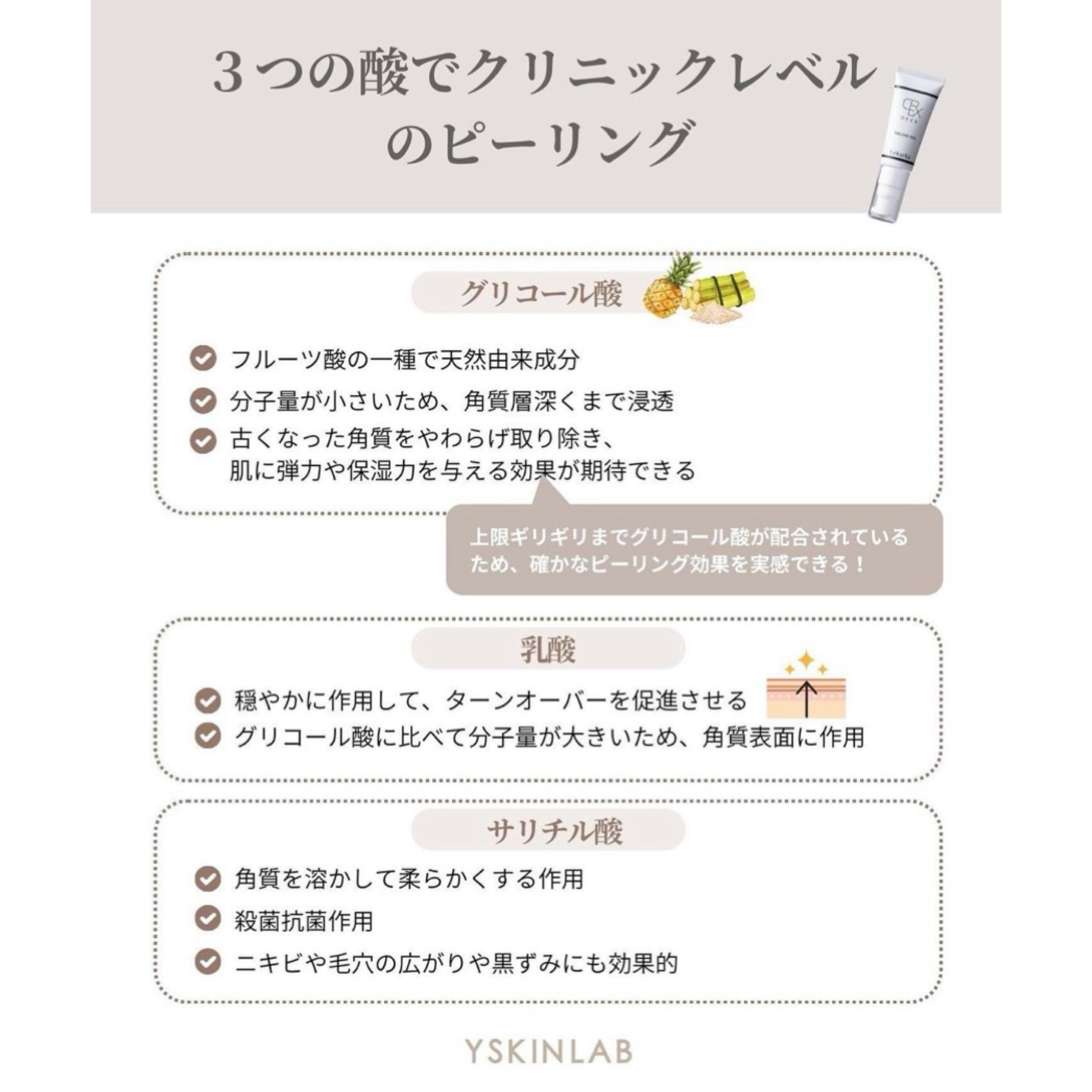 レカルカ DREX ピーリングジェル｜ドクターズコスメ専門通販サイトの