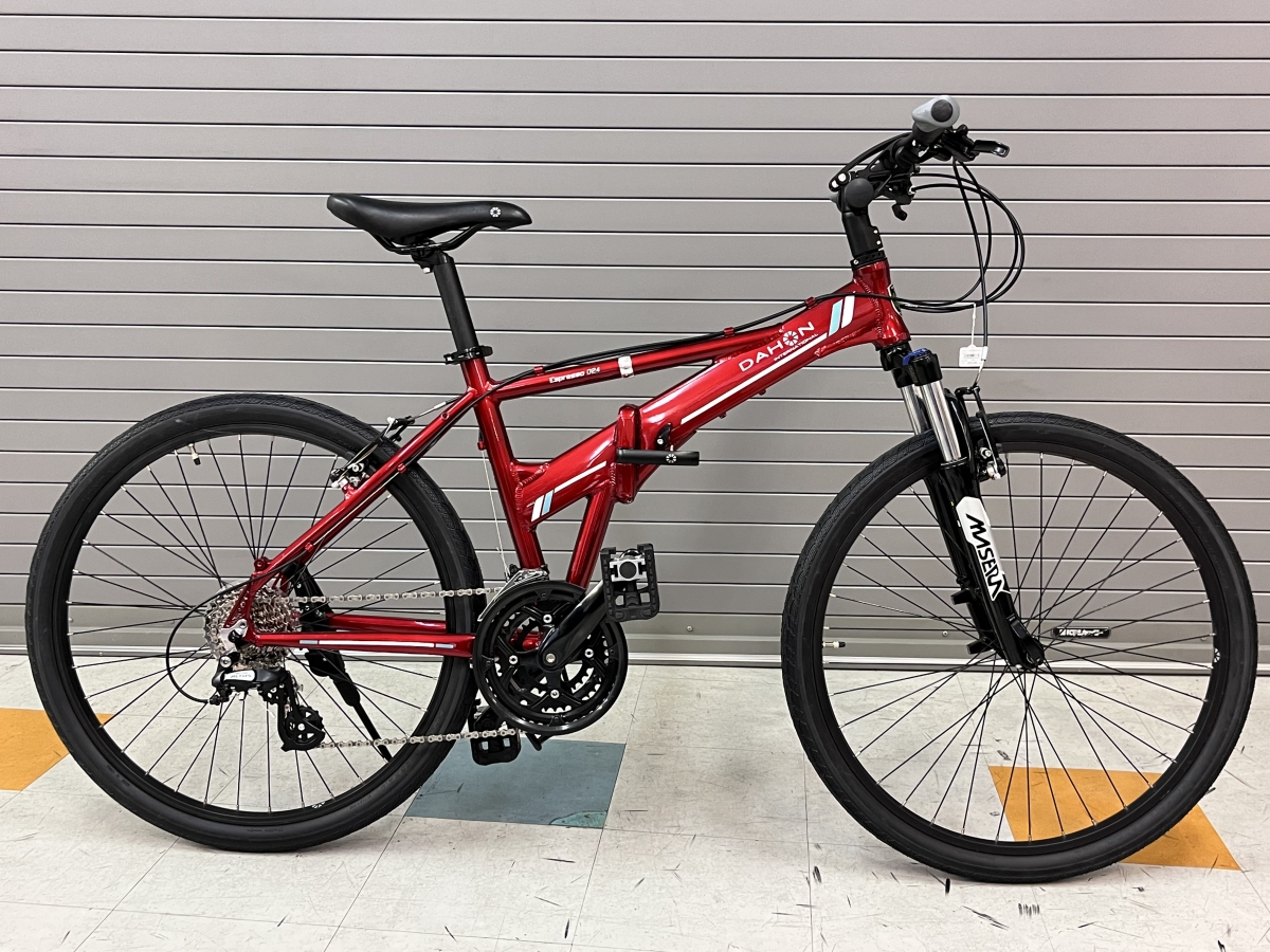 アウトレット】サスペンション付き折り畳みクロスバイク『DAHON