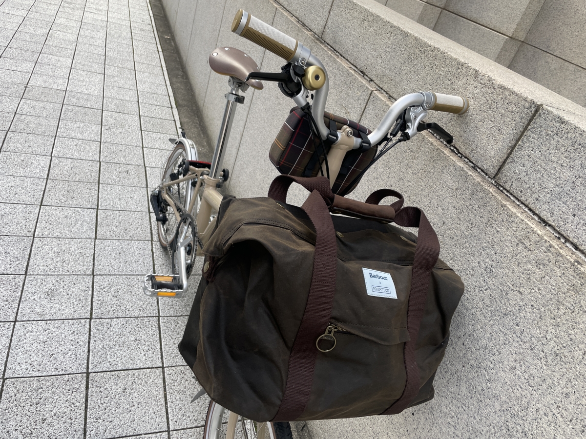 激アツ入荷！！Brompton×Barbour M6Lが入荷してきました！！ | 神戸で