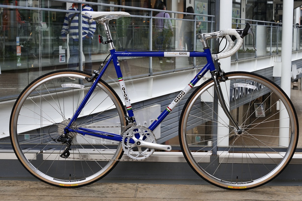 GIOS】細身でクラシカルなデザインのクロモリロードバイク「VINTAGE