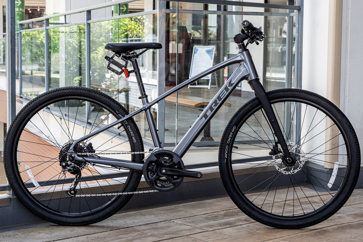 低走行 電動クロスバイク TREK Dual Sport + Lサイズ TREK DualSport3