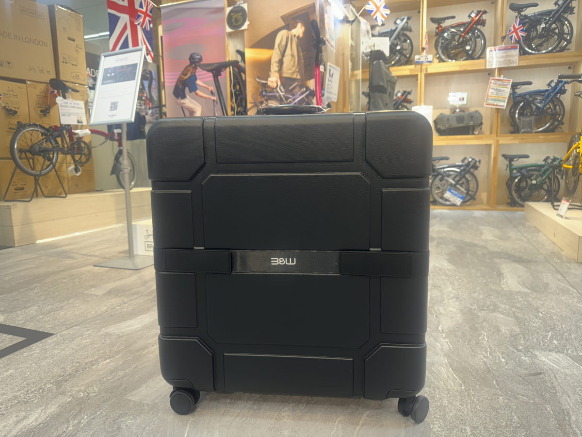 電車にも！飛行機にも！衝撃からしっかり守るBROMPTON専用のキャリー