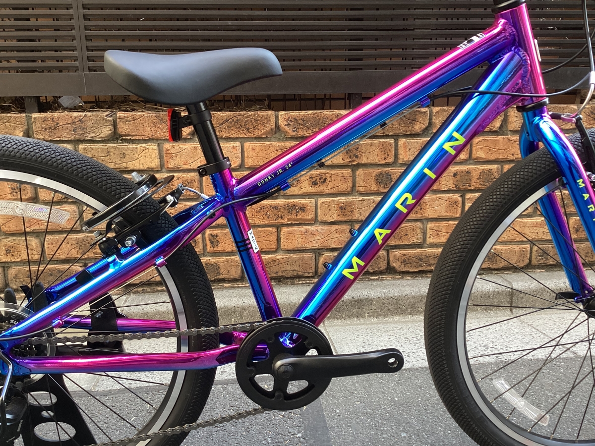 KIDS】新色入荷！！125cmから乗れる24インチのキッズバイク。MARIN