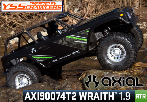Axial Racing 1/10 Wraith[レイス] 1.9 RTR！[ブラック] [Wraith1.9