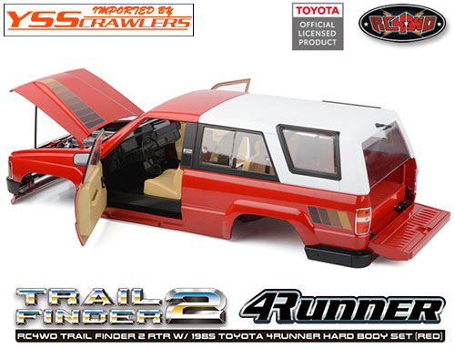 RC4WD トレールファインダー2 RTR！[1985 4ランナーボディ][赤][予約