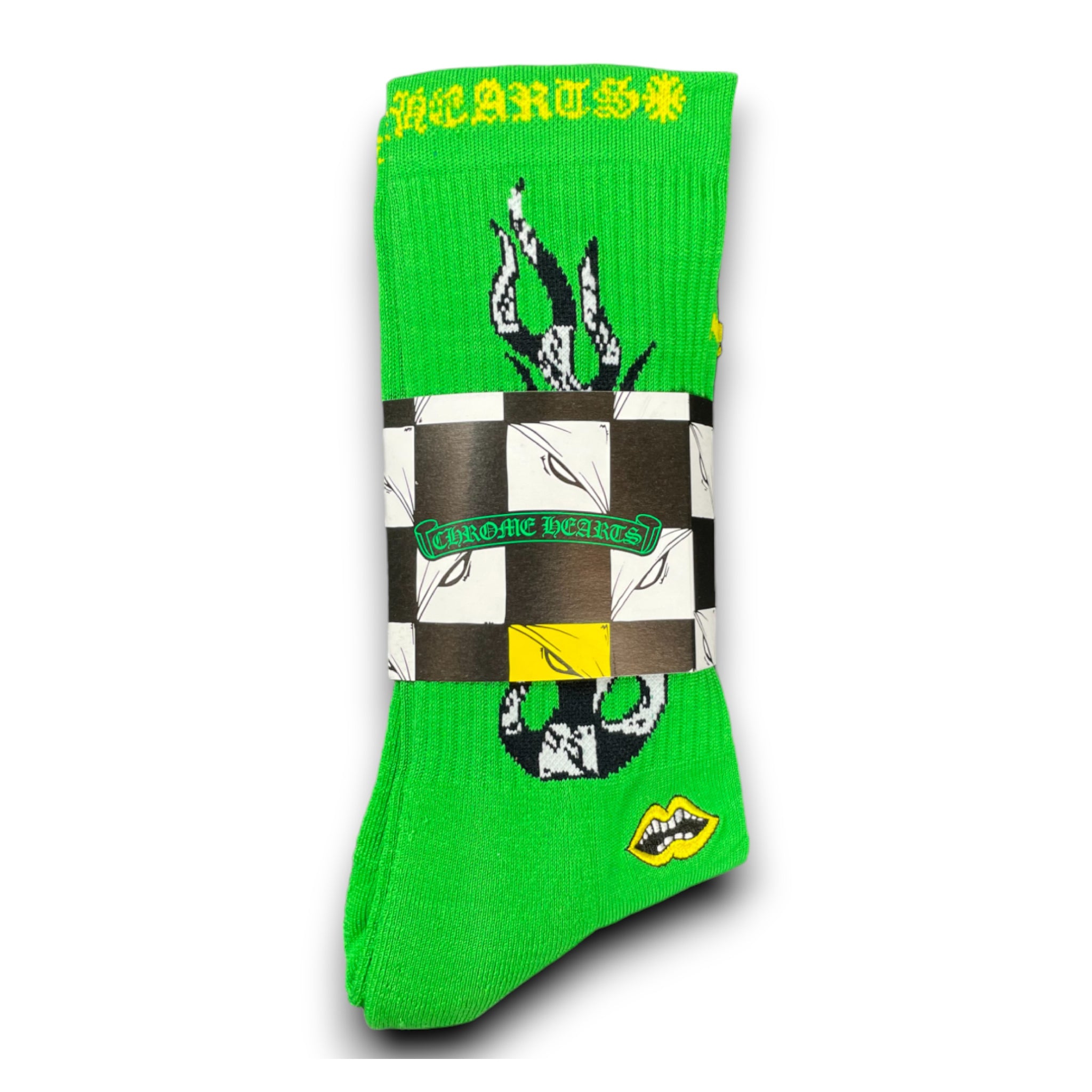 CHROME HEARTS x MATTY BOY 99EYES FLAME SOCKS