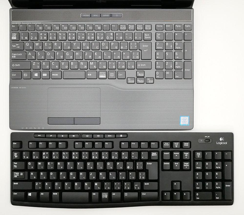 富士通 LIFEBOOK WA3/D3【AHシリーズ】の実機レビュー！タイピングし