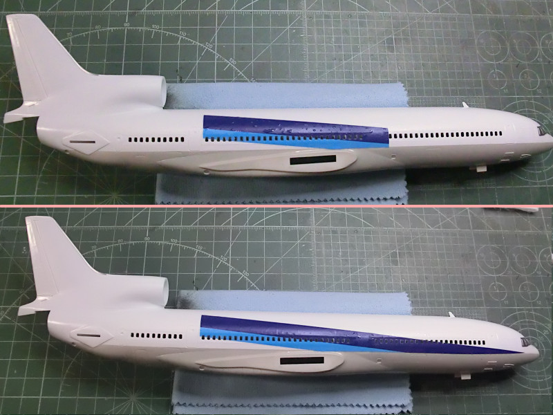 ハセガワ】1/200 ANA767・L-1011製作 その5: 【工房ネコの手】プラモ