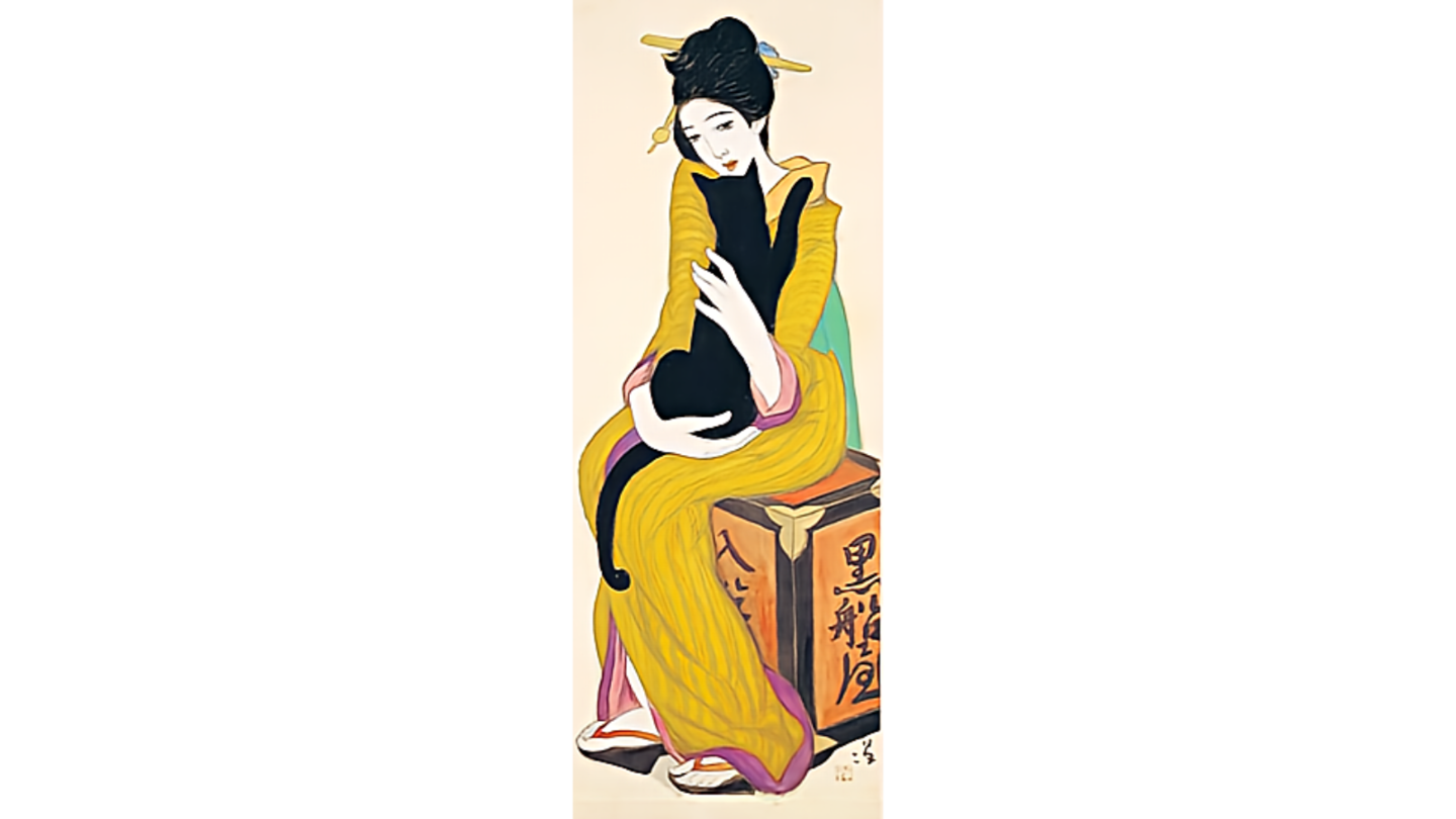 竹久夢二|夢二肉筆画夢二式美人4選展示美術館