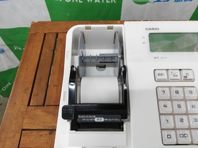 カシオ レジスター SR-G3-EX-WE | ユナ厨房