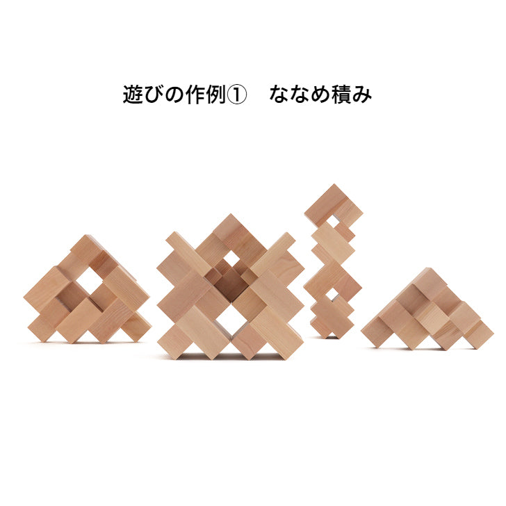 ペアブロック 2024年クリスマス限定 童具館 WAKU-BLOCK45 – 木の