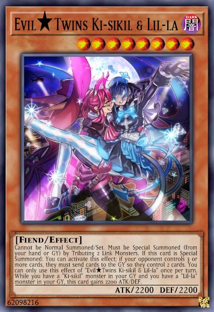 Yu-Gi-Oh! Wiki - Evil☆Twins Ki-sikil & Lil-la