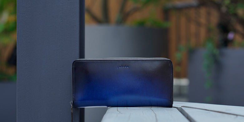 長財布・ファスナーウォレット ｜美しい色彩の革財布、革製品通販