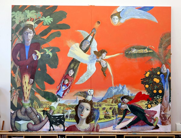 2023春陽展制作過程 | 安井賞画家 小林裕児