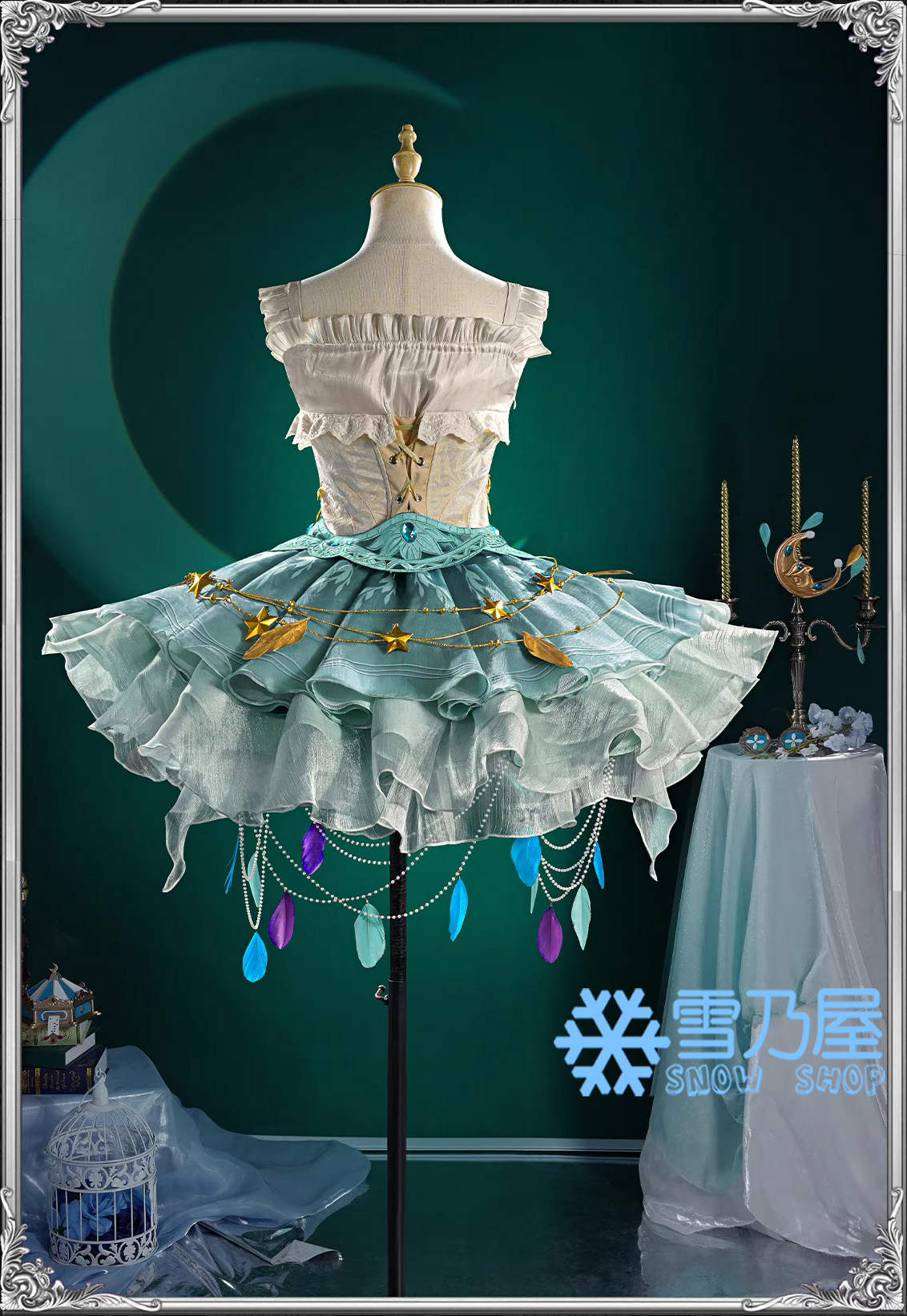 IdentityV 第五人格 踊り子SSR衣装 漂う月光コスプレ衣装