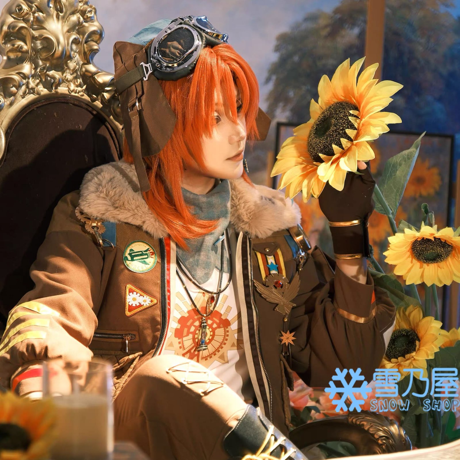 あんスタMusic 中国限定 月永レオ 銀河アイドル伝説コスプレ衣装