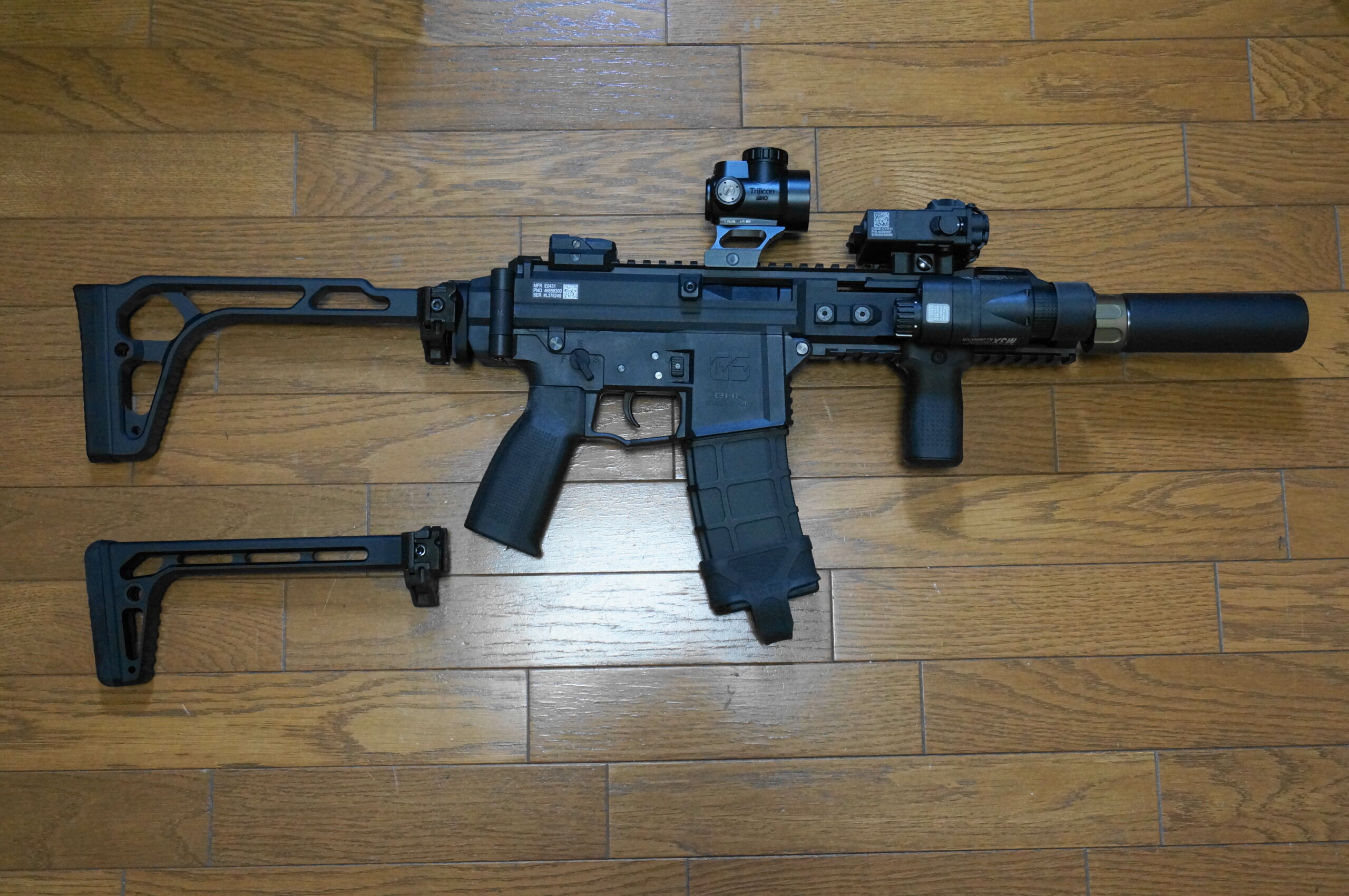 TaskForce405 SIG MCX/MPX フォールディングストック | ゆるくサバイバル