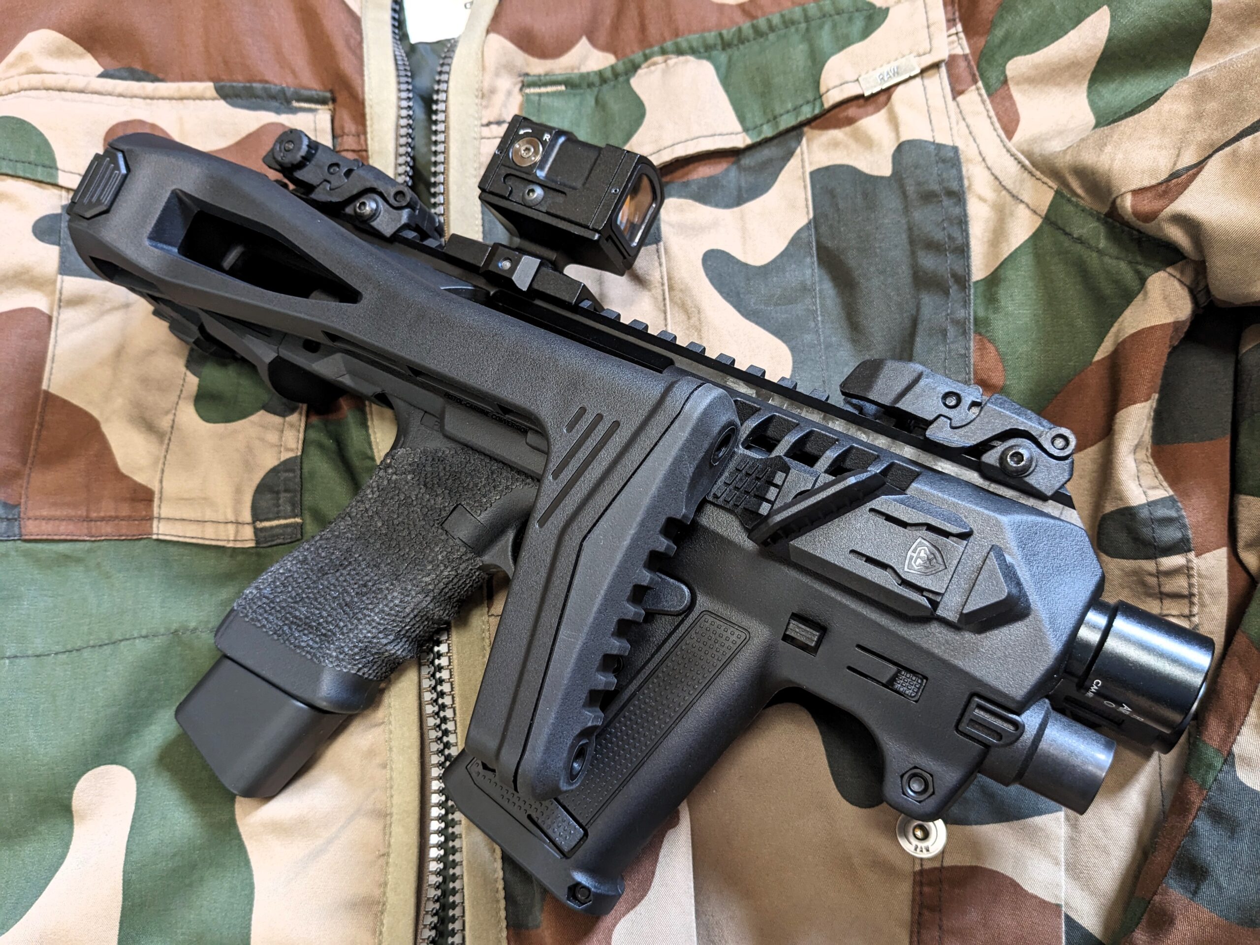 CAA Airsoft MICRO RONI ピストル カービン コンバージョンキット