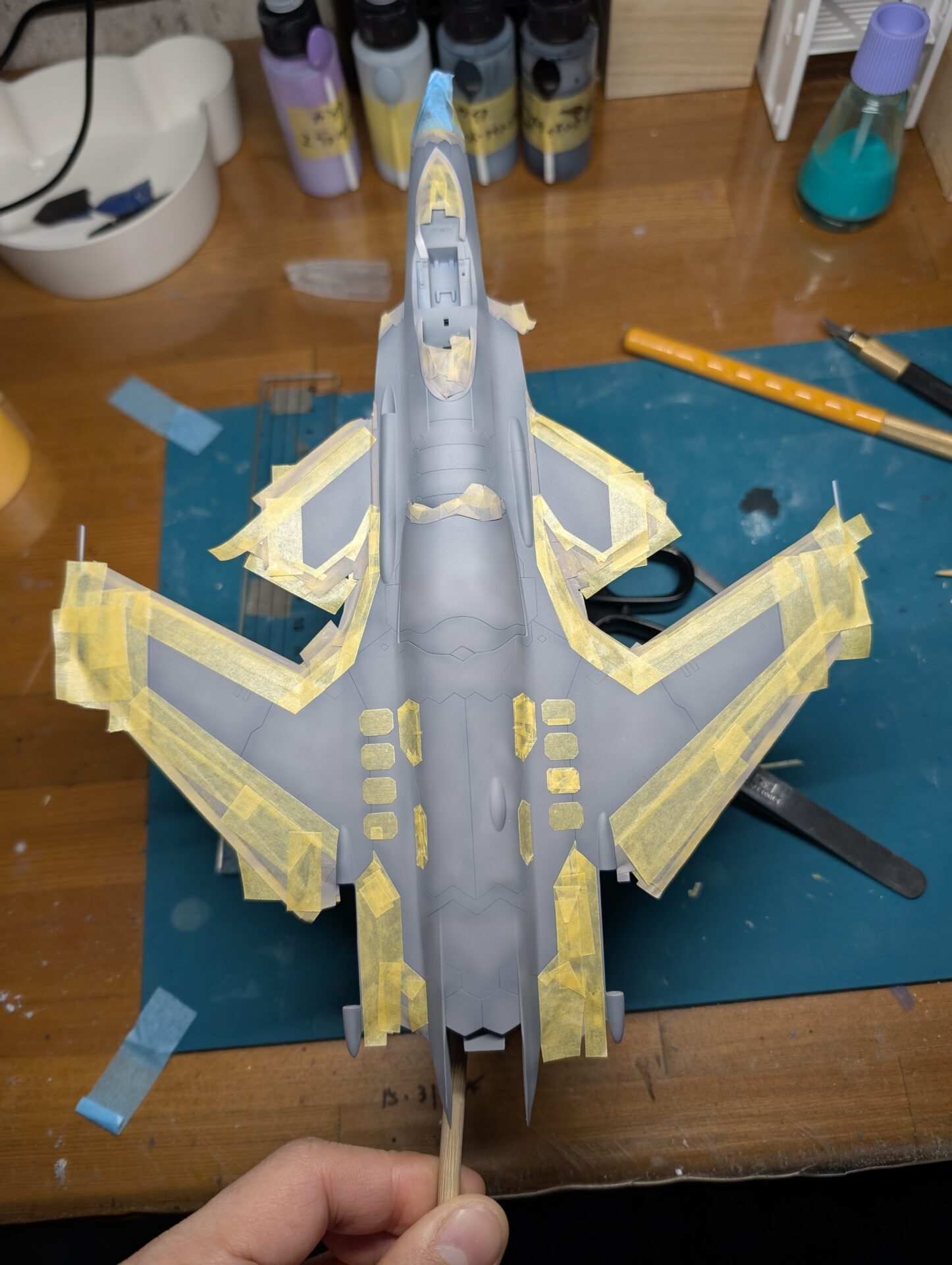 ハセガワ 1/72 エースコンバット 震電 II “リッジバックス隊” 製作