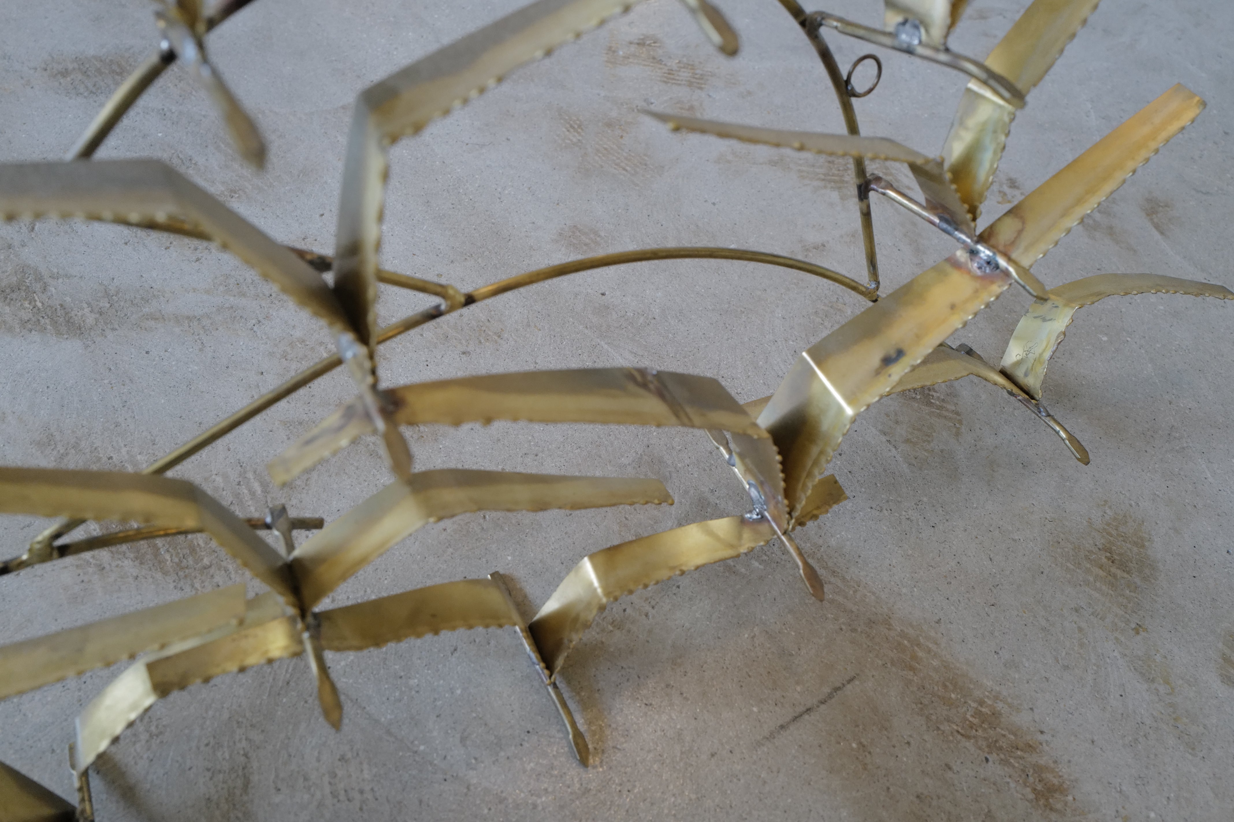 Curtis Jere .style wall sculpture. – YURA VINTAGE