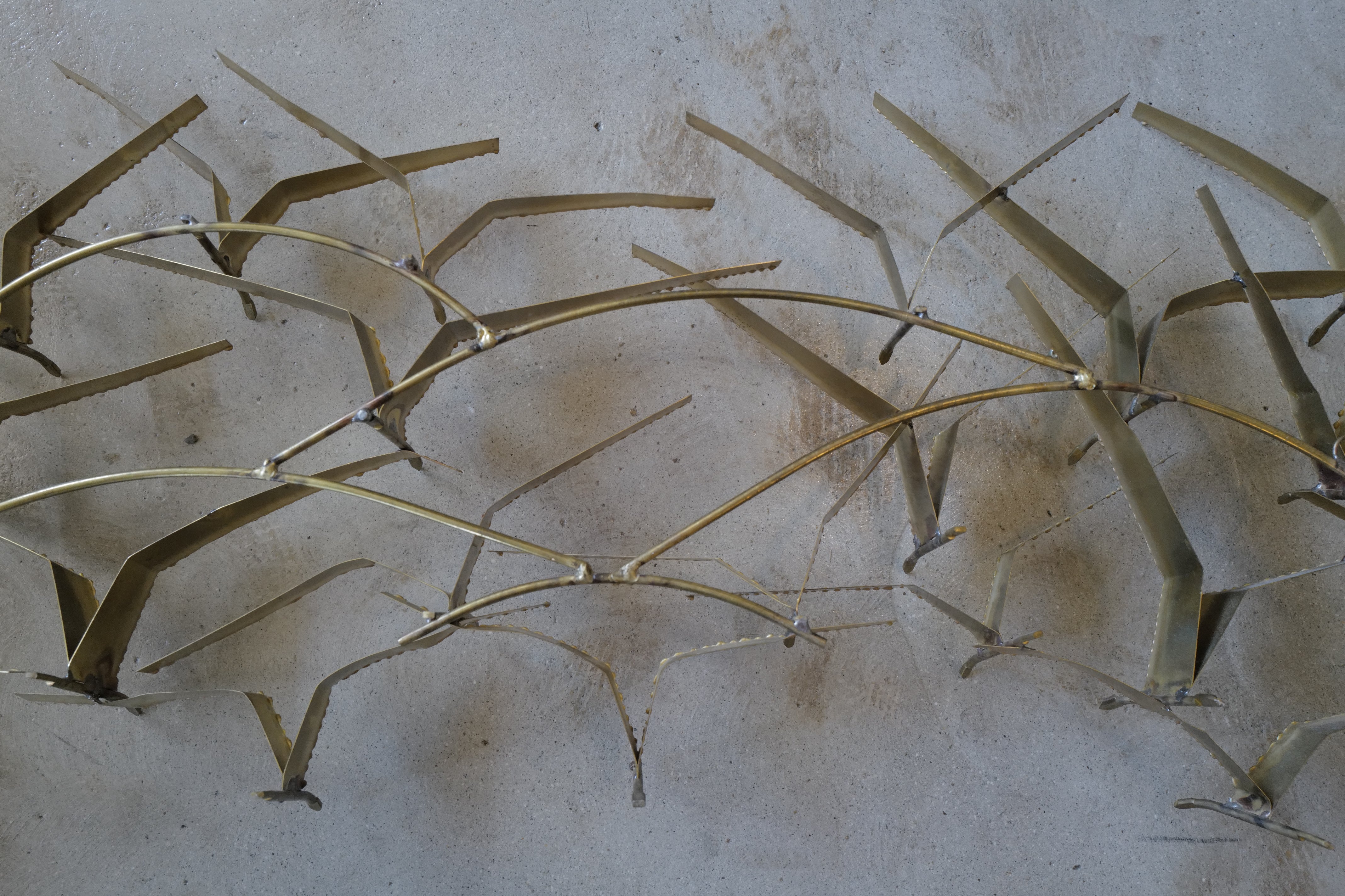 Curtis Jere .style wall sculpture. – YURA VINTAGE