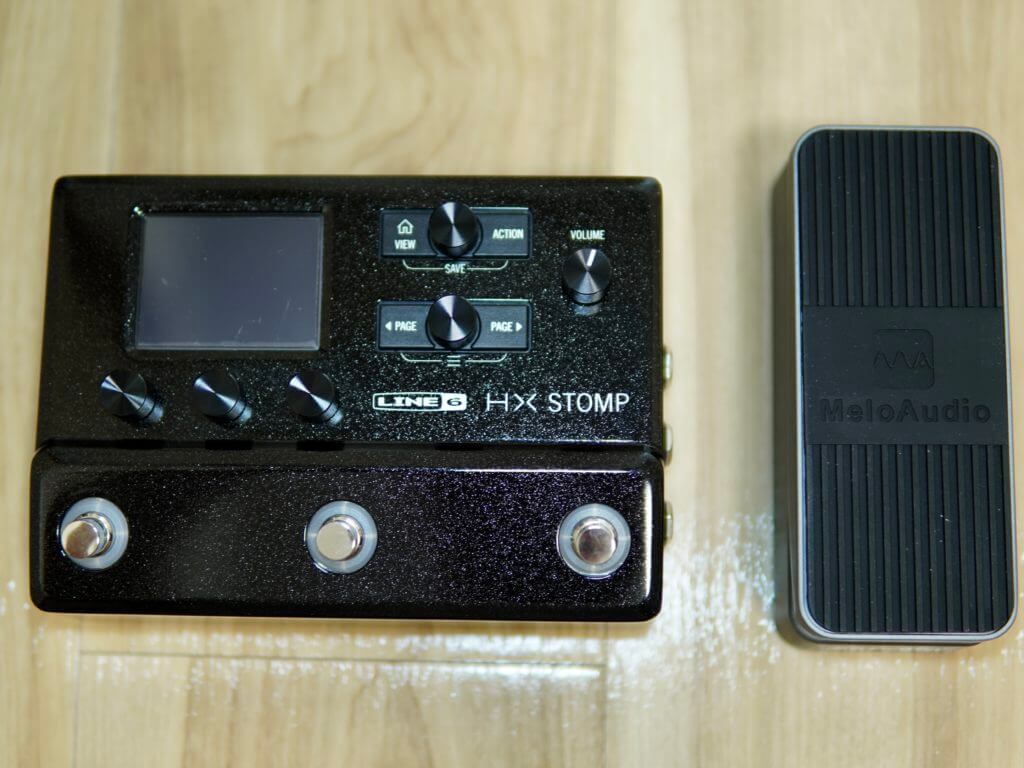 HX Stompに最適！コンパクトサイズのエクスプレッションペダル