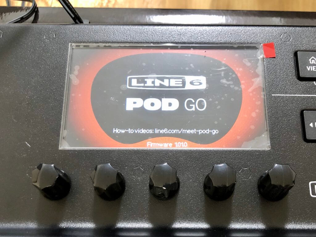 ライブ使用に特化されたマルチエフェクター！Line6 POD Goレビュー