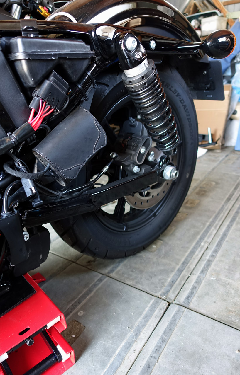 ハーレーダビッドソン スポーツスター アイアン 1200 外装アップデート