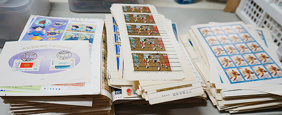 使用済み切手、未使用切手の買取販売専門店 柚子堂（神田神保町）